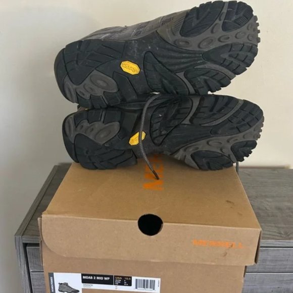 Merrell Women's Moab 2 Mid Waterproof Hiking Boots Size 10.5 - Picture 3 of 7